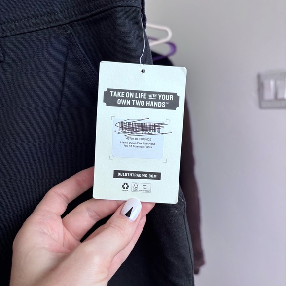 Duluth NWT men’s flex fire hose relaxed foreman pants 36X32 - Picture 5 of 13